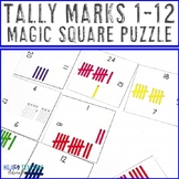Tally Mark Worksheet Alternative, Game, or Math Center