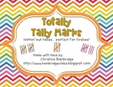 Totally Tally Marks Center Set- Perfect for First Grade!
