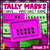 Tally Marks Game | I Have Who Has? Activity