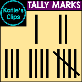 Preview of Tally Marks Clipart