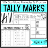 Tally Marks Practice No Prep Number Sense Worksheets