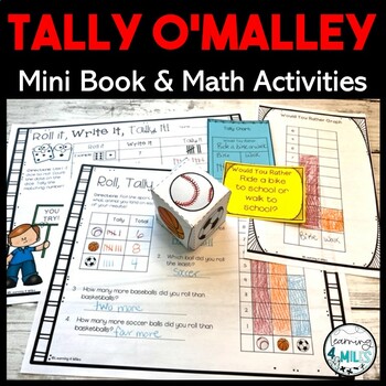 Preview of Tallies - Graphs - Dice Math Games - Tally O'Malley Book Companion
