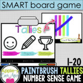 Tally Paint Fun - 1-20 Tallies Practice SMART board and Pr