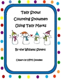 Tally Snow!  Counting Snowmen Using Tally Marks