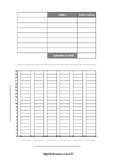 Tally and Graphing Bundle - Bar Graph - Blank and Subjects