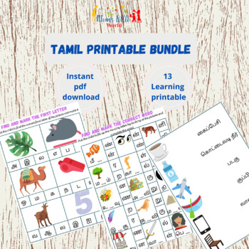 tamil printable worksheets tamil busy bundle tamil printable for kids