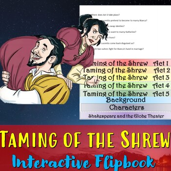 Preview of Taming of the Shrew Interactive Flipbook