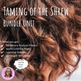Taming of the Shrew Unit Lessons Bundle of Lessons Unit Digital