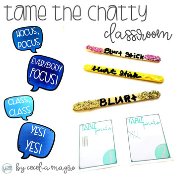 Preview of Taming the Chatty Classroom