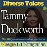 Tammy Duckworth Web Quest Activity | Diverse Voices Projec