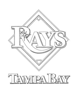 Tampa Bay Rays Colouring Pages - Free Colouring Pages