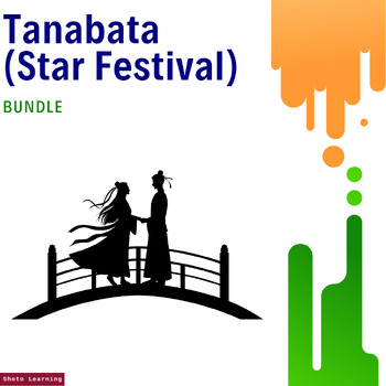 Preview of Tanabata Celebration Bundle: Storybook, Worksheets, and Origami Kit