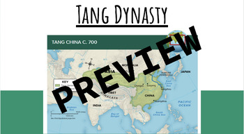 Preview of Tang Dynasty Google Slides