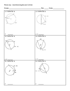 Preview of Tangent Lines Lesson