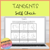 Tangents To A Circle Digital Self Check and Printable Worksheet