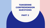 Tangerine Comprehension Questions PPT - 2ND HALF OF BOOK ONLY