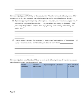 Tangerine Discussion Questions by Katrina's Language Arts Nook | TpT