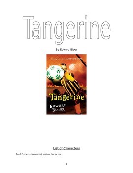 Preview of Tangerine Unit Lessons