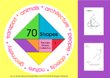 Tangram: 70  Shapes - The new Classic Collection 1 - Math Mats