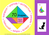 Tangram: 70 Shapes - The new Classic Collection 1 - Puzzle Cards