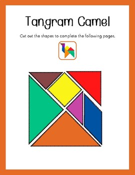Preview of Tangram Camel Activities