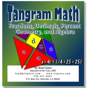 Estudo de Porcentagem Com o Tangram, PDF, Percentagem