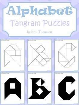 Tangram Puzzles Printables Worksheets Teachers Pay Teachers