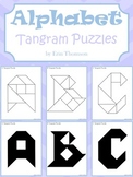 Tangram Puzzles ~ Alphabet