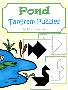 Preview of Tangram Puzzles ~ Pond