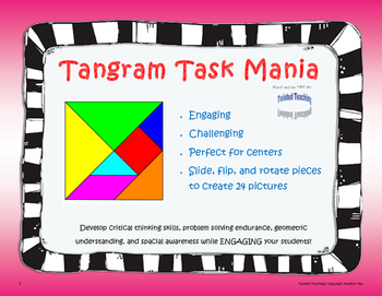 Preview of Tangram Task Mania