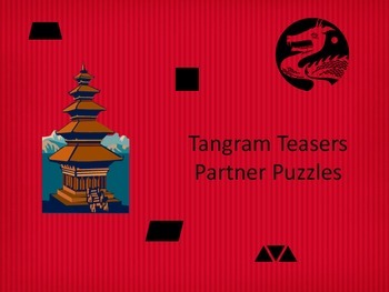Preview of Tangram Teasers - A Partner Activity