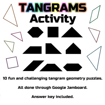 Preview of Tangrams Activity :Google Jamboard :Digital