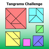 Tangrams Challenge - First Day Geometry Activity