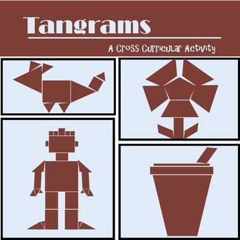 Preview of Tangrams  - Kindergarten & 1st Grade Geometric Art
