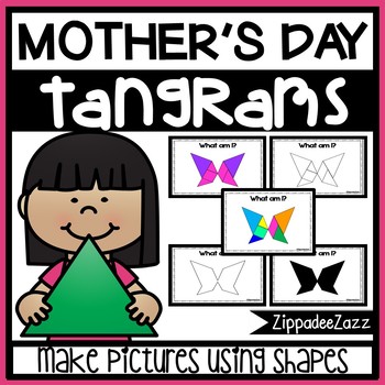 Preview of Tangrams for Mother's Day