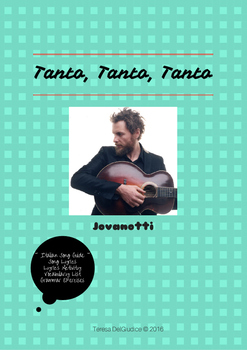 Preview of Tanto, Tanto, Tanto by Jovanotti (Italian Song Guide)