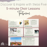 Tantsulaul Lesson Plan Bundle for Choirs