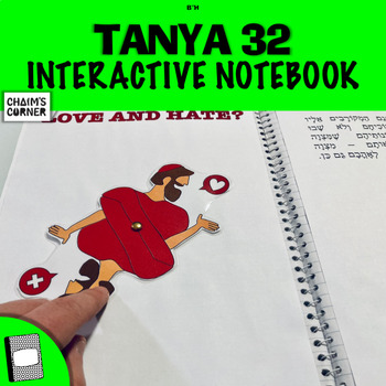 Preview of Tanya Perek 32 Interactive Notebook
