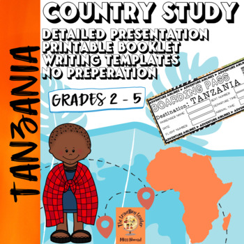 Preview of Tanzania Country Study: Presentation, Activities and Printable Booklet