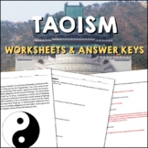Taoism Reading Worksheets and Answer Keys World Religions