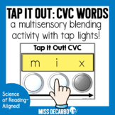 Tap It Out CVC Words Multisensory Blending Activity