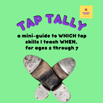 Preview of Tap Tally - a teacher's checklist of tap skills for ages 2-7