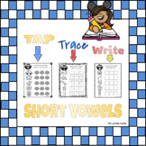 Tap, Trace, & Write! Word Work - 100 Short Vowel CVC Words