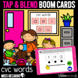 Tap and Blend CVC Phonics Boom Cards