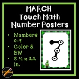 Tap the Dot Number 0 to 9 Posters: March Kite Theme