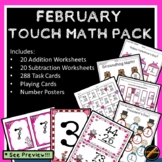 Tap the Dots February Valentine Super Pack: worksheets, po