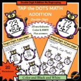 Tap the Dots Halloween Addition Double Digit w/ No Regroup