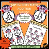 Tap the Dots Halloween Addition Double Digit with Regroupi