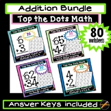 Tap the Dots Math Addition Bundle: Single Digit and Double Digit