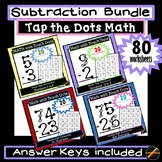 Tap the Dots Math: Subtraction Bundle: Single Digit and Do